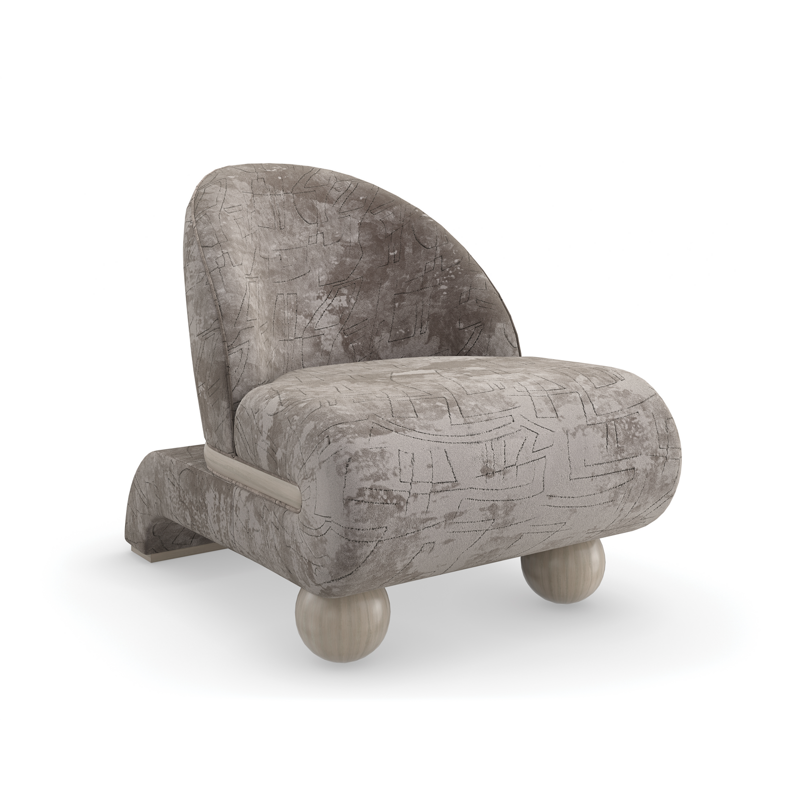 Caracole Bora Bora Accent Chair – side view