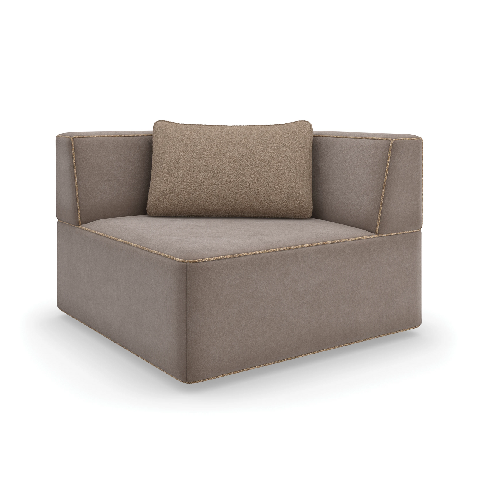 Caracole Marbella Sectional Components – side view