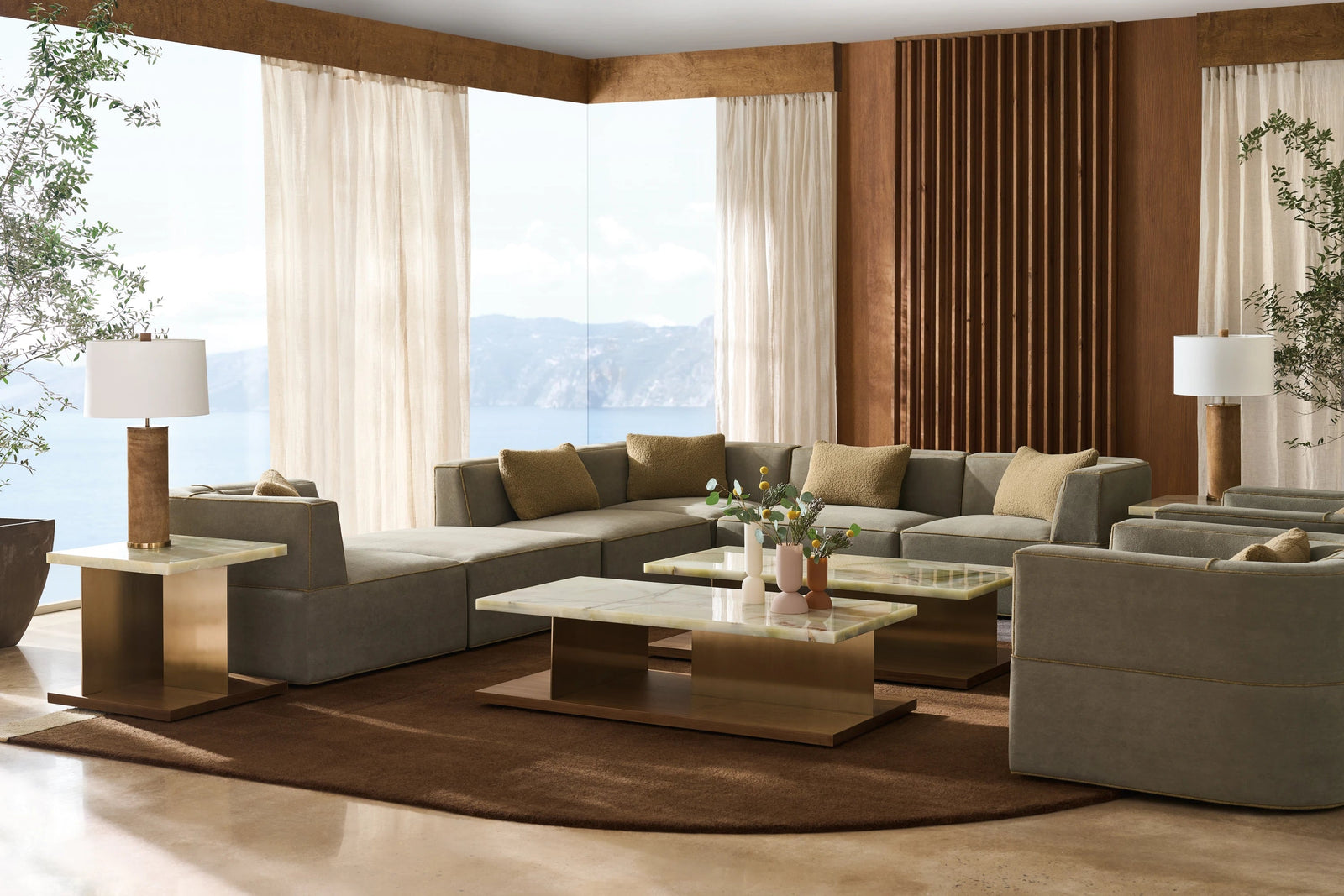 Caracole Marbella Sectional Components – view 11