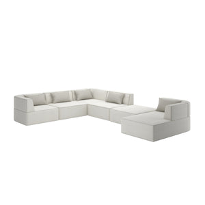 Caracole Marbella Sectional – front view