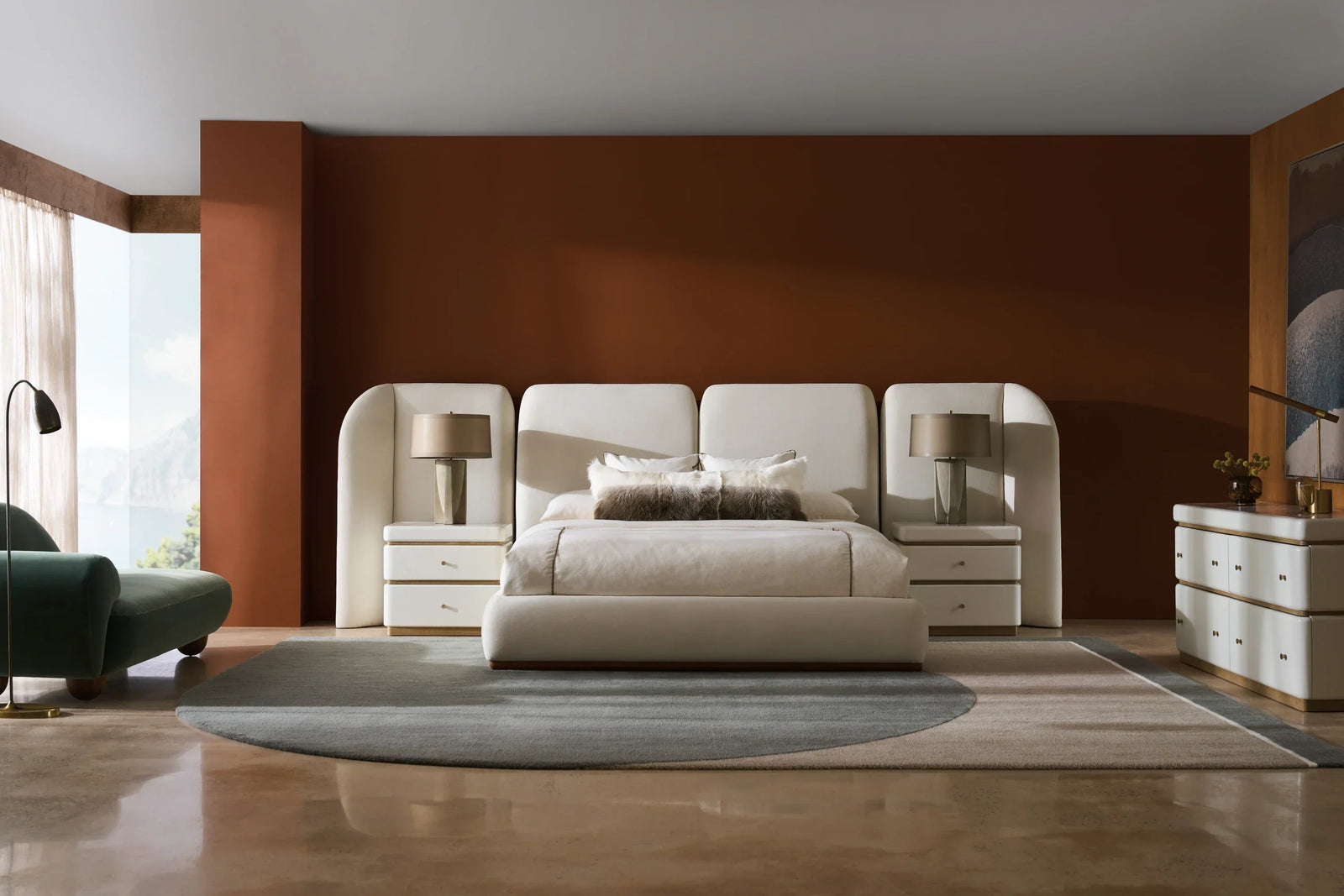 Caracole Malta Bed – side view