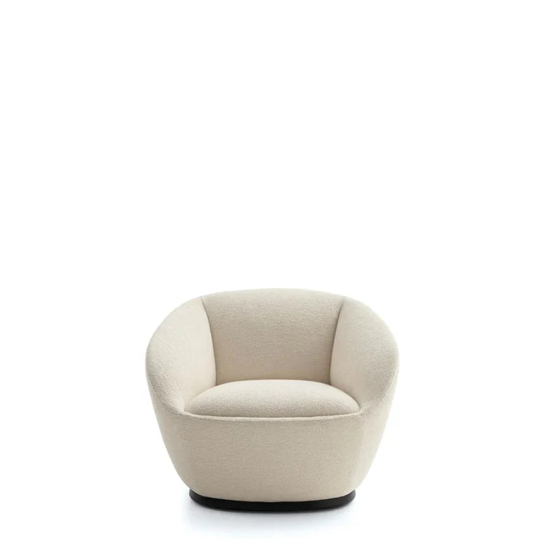 Naan Armchair W/Swivel Base