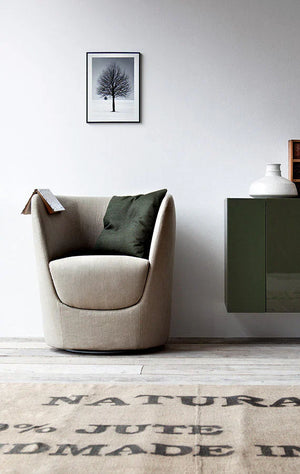 Opla Swivel Armchair 27 Inches