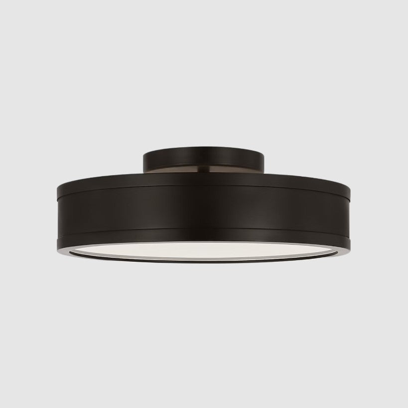 Dupont 12 Round Semi Flush