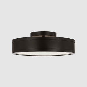 Dupont 12 Round Semi Flush