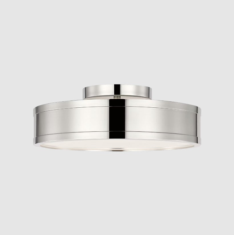 Dupont 12 Round Semi Flush