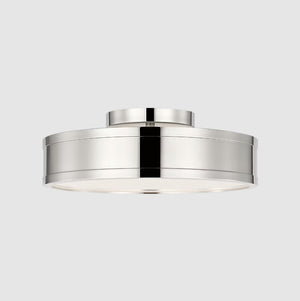 Dupont 12 Round Semi Flush