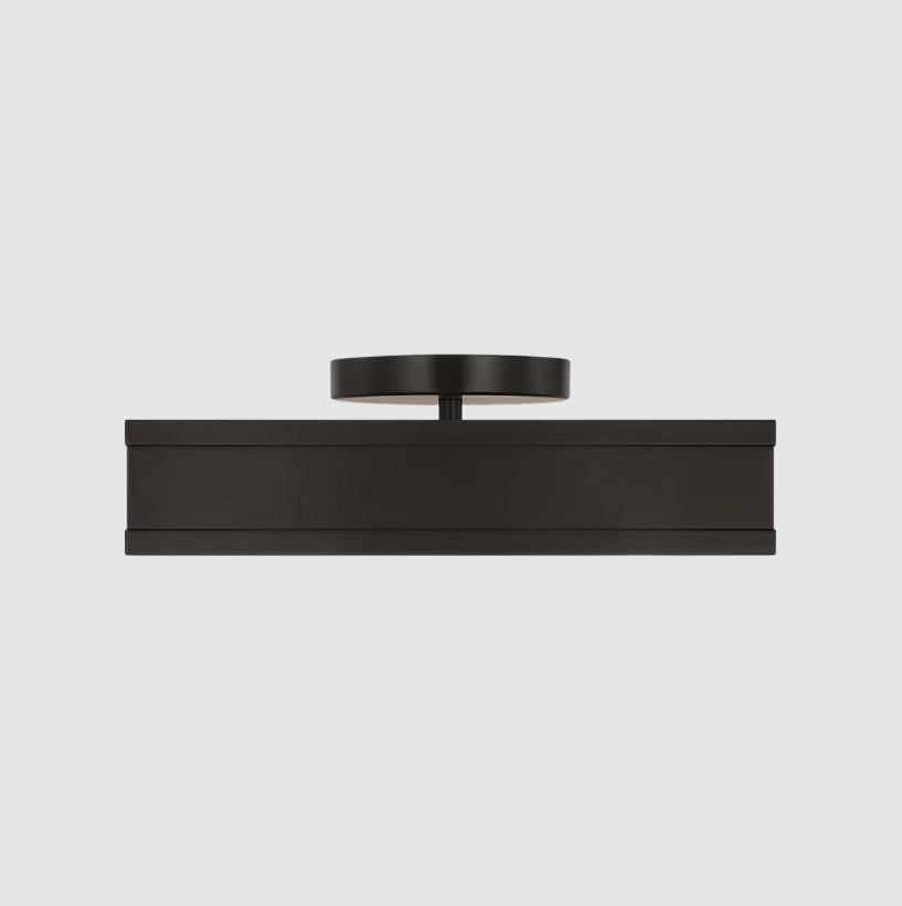 Dupont 12 Square Semi Flush