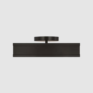 Dupont 12 Square Semi Flush