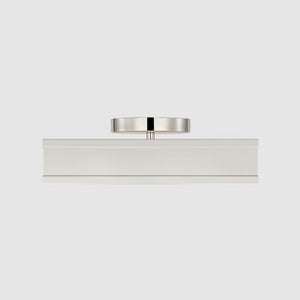Dupont 12 Square Semi Flush