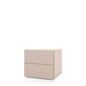 People 2 Drwrs Nightstand 24 Inches