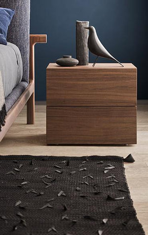 People 2 Drwrs Nightstand 28 Inches