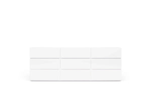 People 9 Drwrs Dresser W/Spacer Stackable 71 Inches