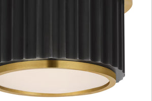 Cavill 5" Solitaire Flush Mount