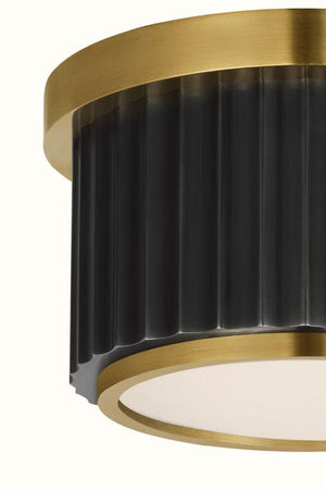 Cavill 5" Solitaire Flush Mount