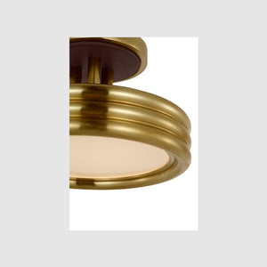 Hudson St. 8" Semi-Flush Mount
