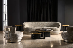 Caracole Umbra Large Cocktail Table – angle view