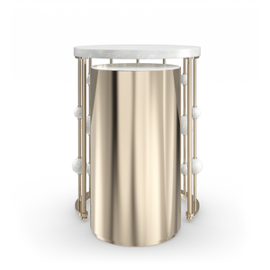 Caracole Orbit Nesting Accent Table – front view