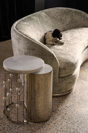 Caracole Orbit Nesting Accent Table – angle view