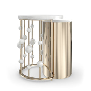 Caracole Orbit Nesting Accent Table – detail