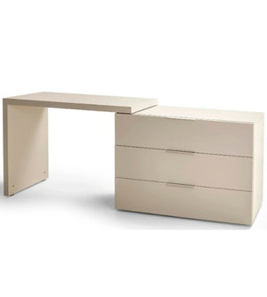 Spazio/Domino Sm Desk+Dresser 90 Inches