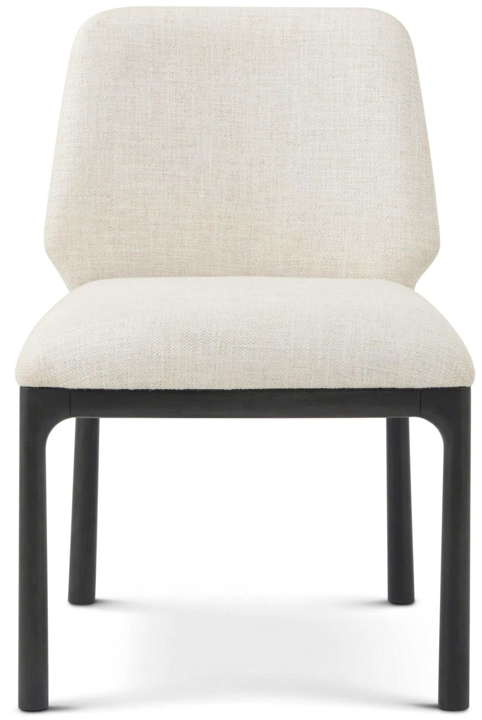 Theodore Alexander Kesden Dining Side Chair Silent Black, Halo Fabric – detail