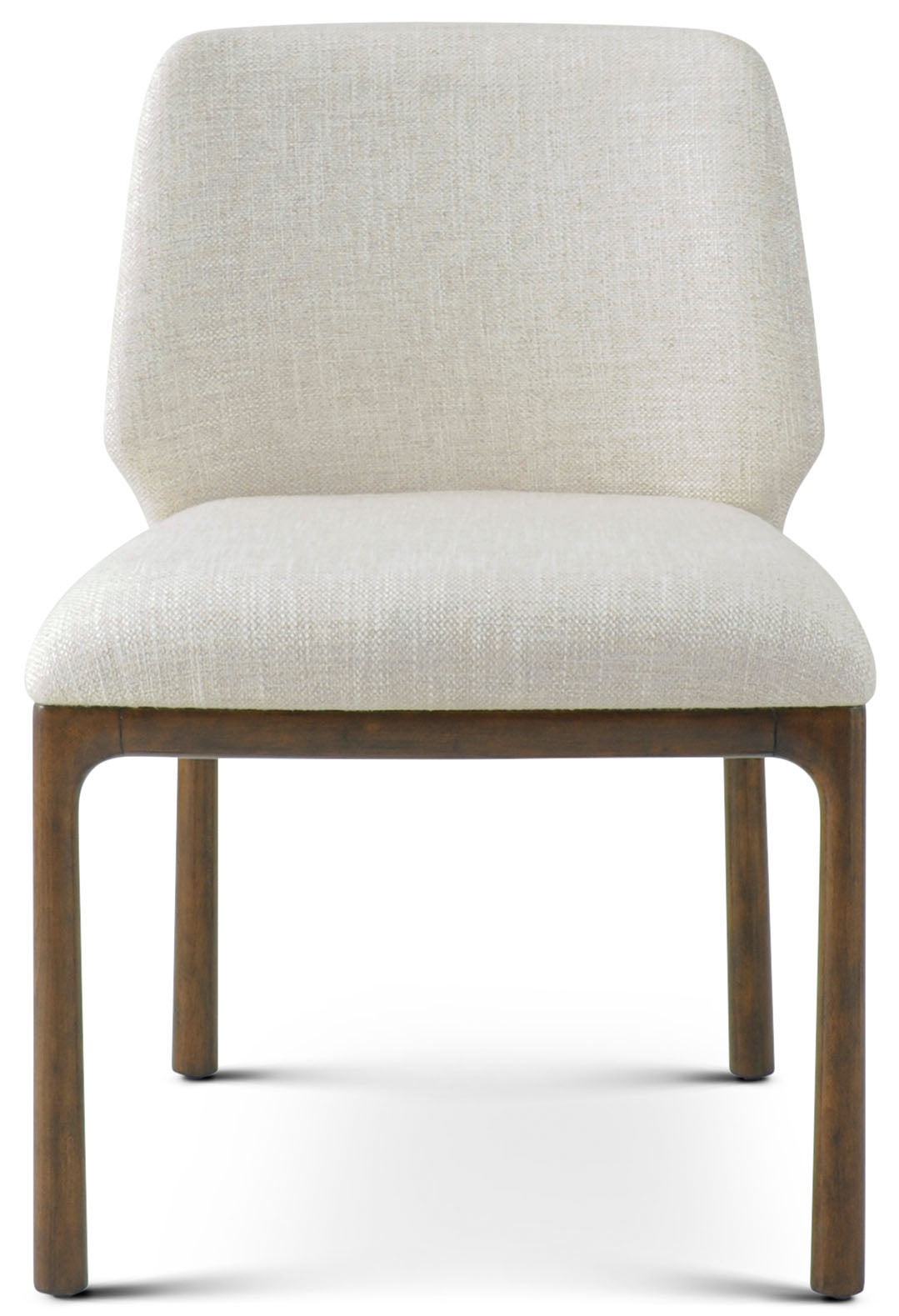 Theodore Alexander Kesden Dining Side Chair Pyramid Brown, Halo Fabric – detail