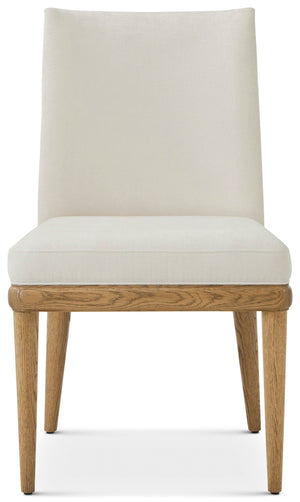 Theodore Alexander Essence Tall Back Dining Side Chair Blonde – detail