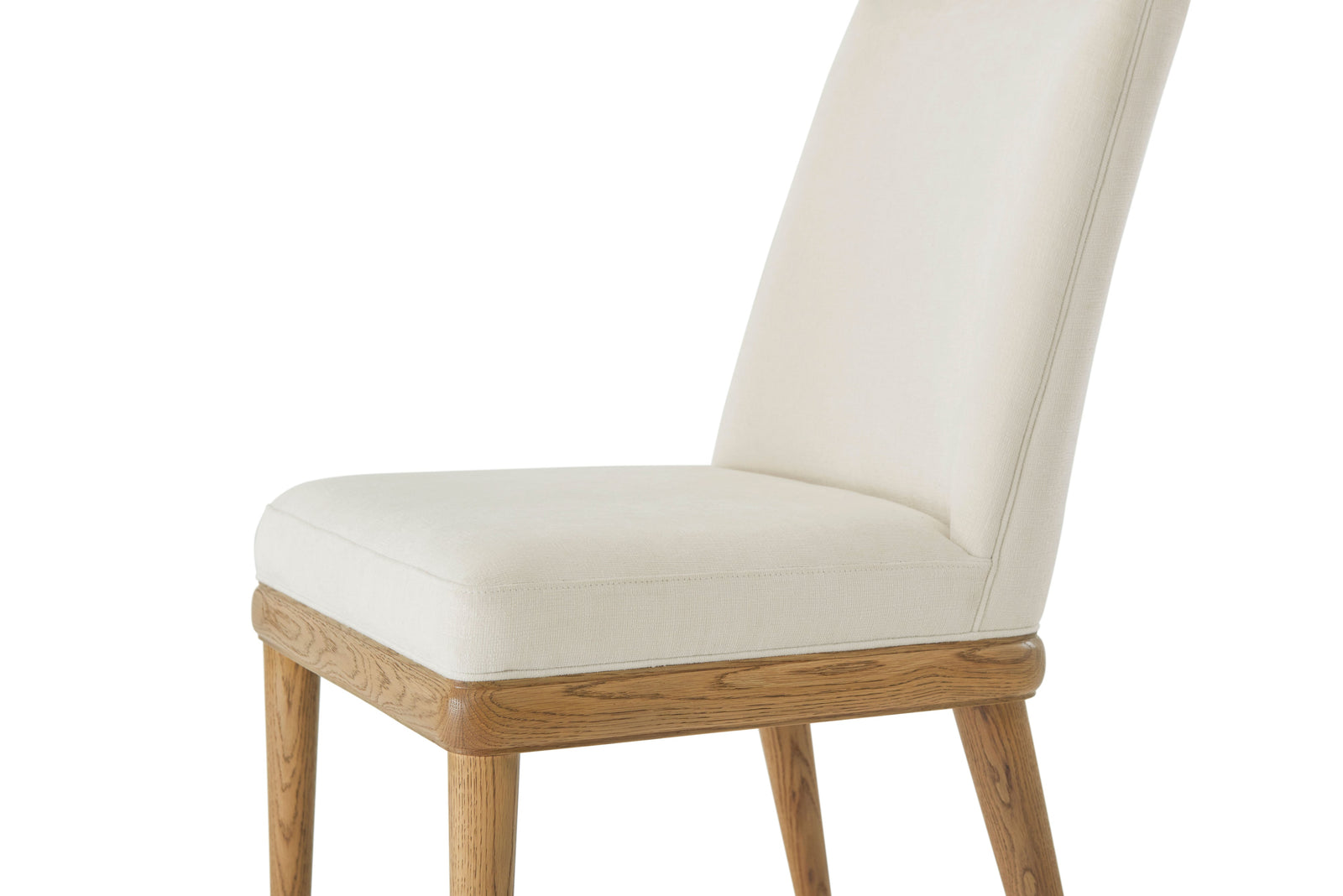 Theodore Alexander Essence Tall Back Dining Side Chair Blonde – room setting