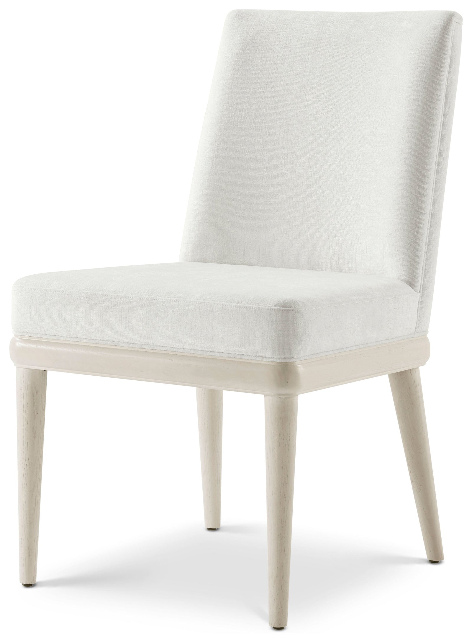 Theodore Alexander Essence Tall Back Dining Side Chair Opal – front view