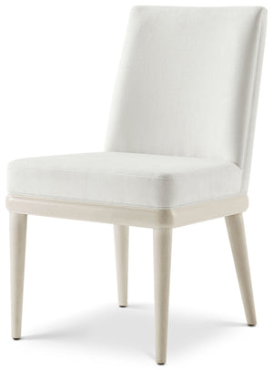 Theodore Alexander Essence Tall Back Dining Side Chair Opal – front view