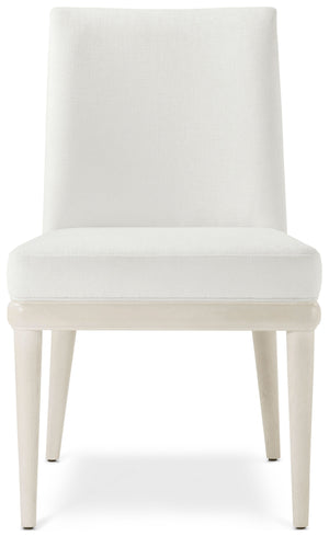 Theodore Alexander Essence Tall Back Dining Side Chair Opal – detail