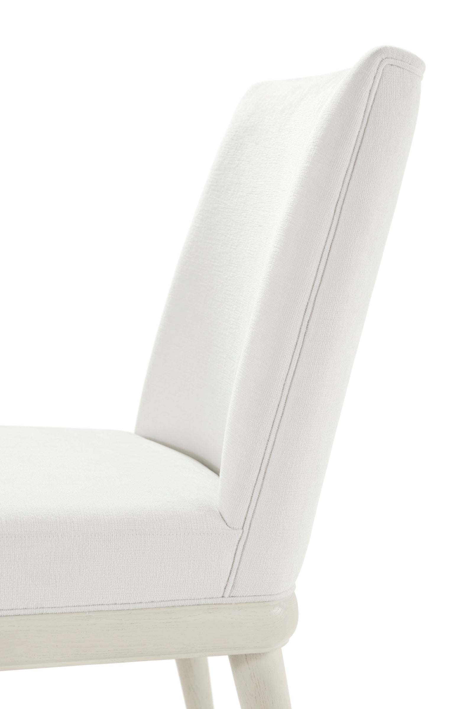 Theodore Alexander Essence Tall Back Dining Side Chair Opal – detail