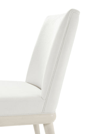 Theodore Alexander Essence Tall Back Dining Side Chair Opal – detail