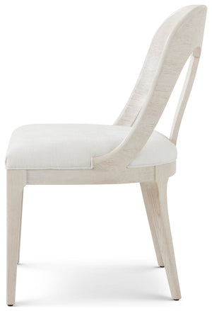 Theodore Alexander Essence Dining Side Chair Opal – side view