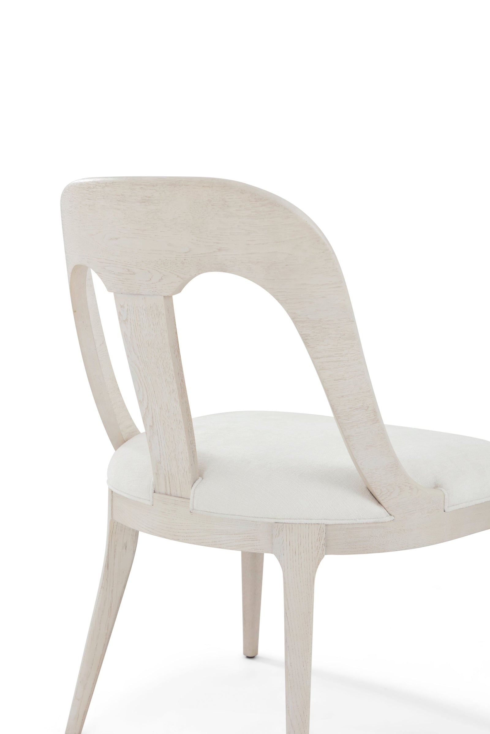 Theodore Alexander Essence Dining Side Chair Opal – back view