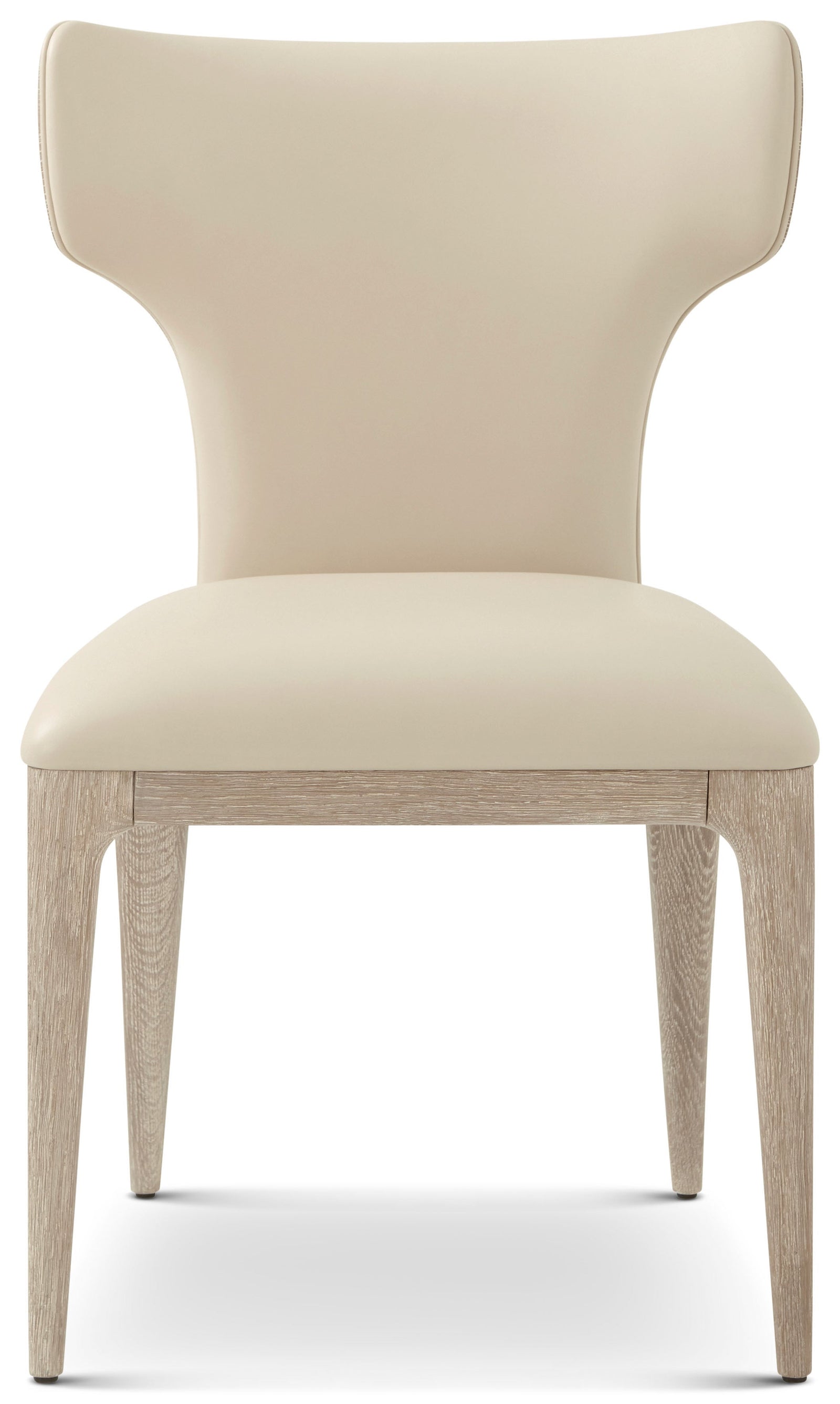 Theodore Alexander Repose Upholstered Dining Side Chair II Grey Oak – detail