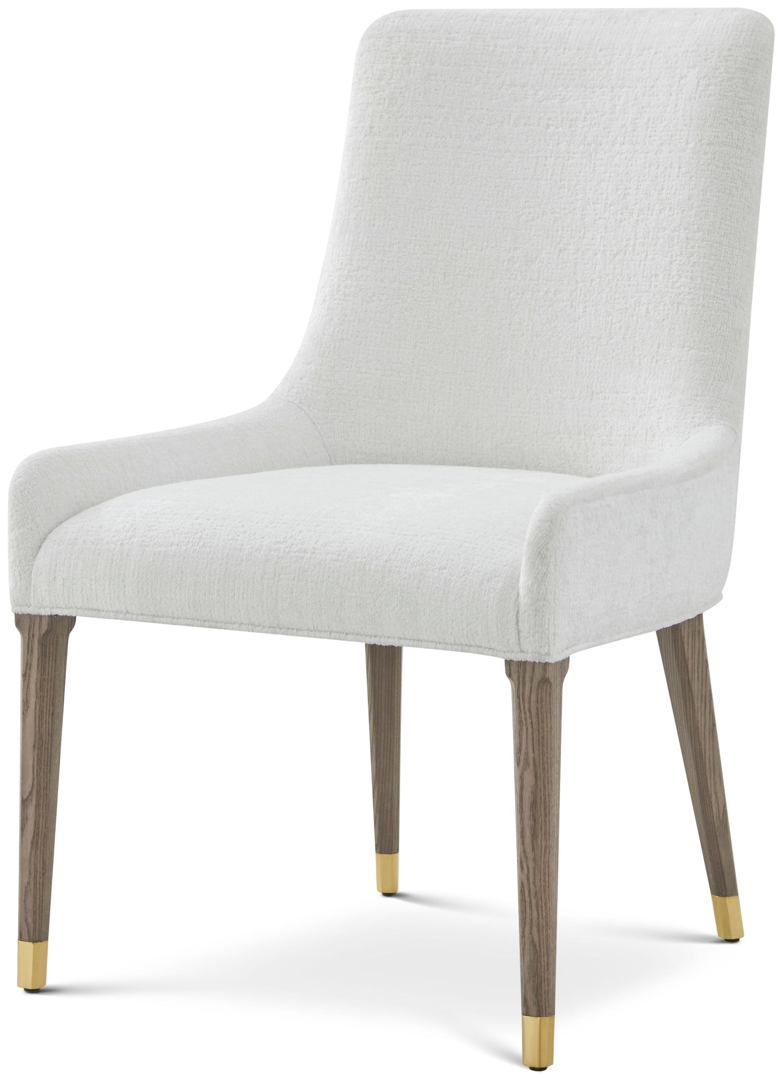 Theodore Alexander Judith Leiber Dining Side Chair II Mink – front view