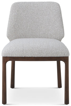 Theodore Alexander Urbane Dining Side Chair Campfire – angle view