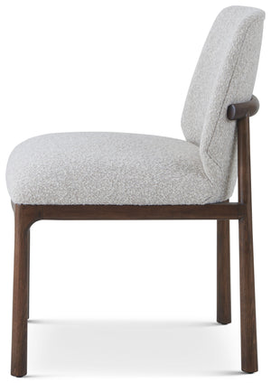 Theodore Alexander Urbane Dining Side Chair Campfire – side view