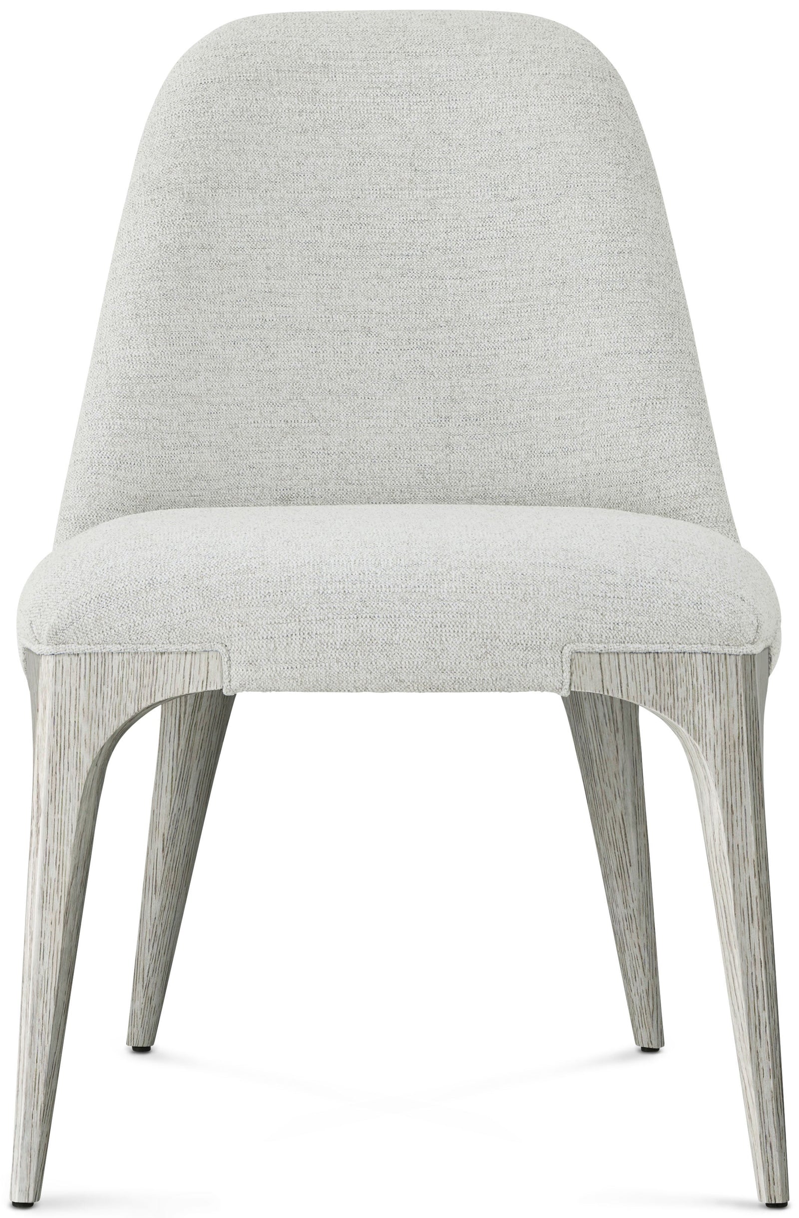 Theodore Alexander Spencer St. James Side Chair Argento – angle view