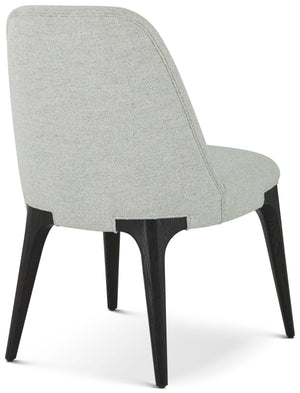 Theodore Alexander Spencer St. James Side Chair Lusso Onyx – detail