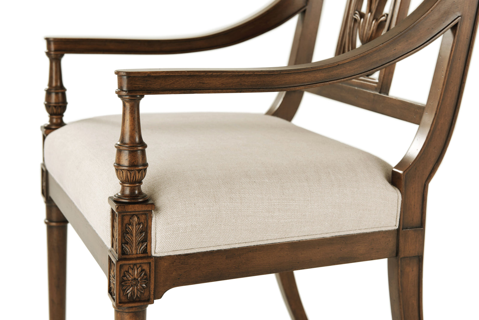Theodore Alexander The Iven Dining Armchair – detail