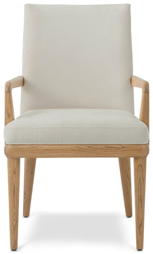 Theodore Alexander Essence Tall Back Dining Arm Chair – detail