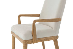 Theodore Alexander Essence Tall Back Dining Arm Chair – room setting