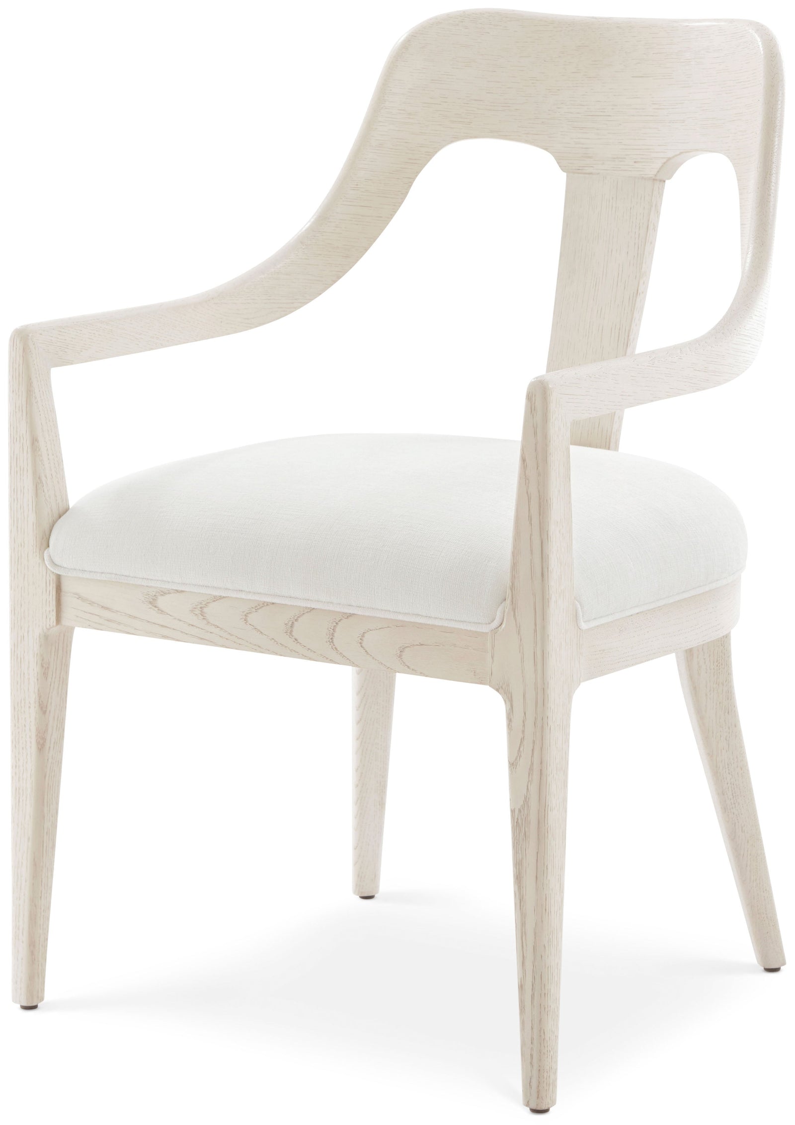 Theodore Alexander Essence Dining Arm Chair Opal – front view