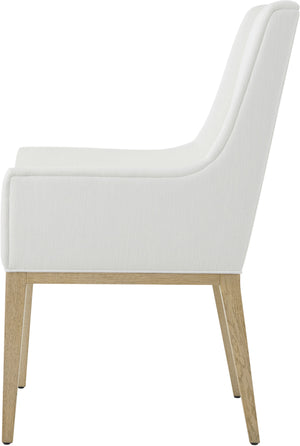 Theodore Alexander Balboa Upholstered Dining Armchair – side view