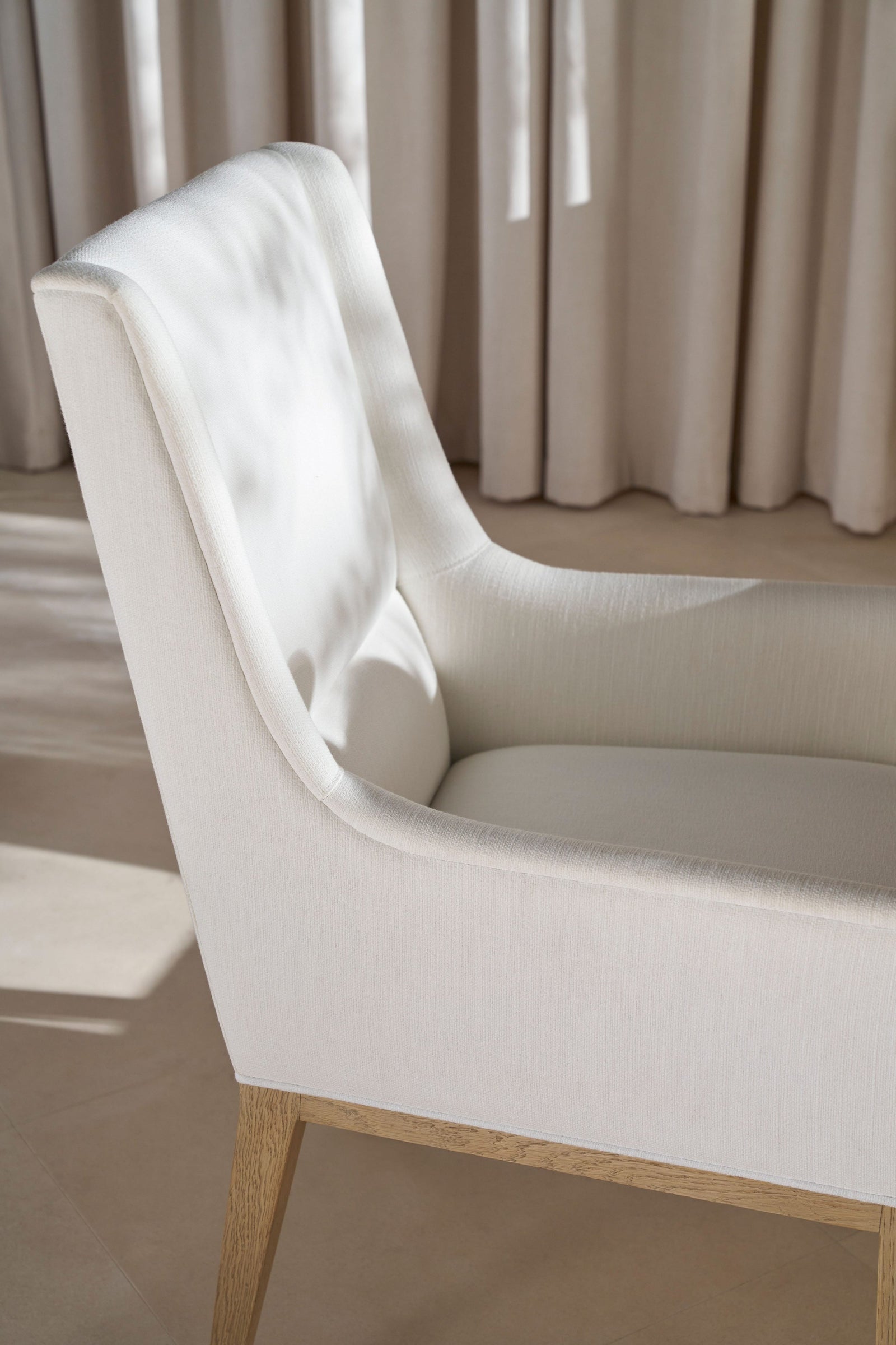 Theodore Alexander Balboa Upholstered Dining Armchair – room setting