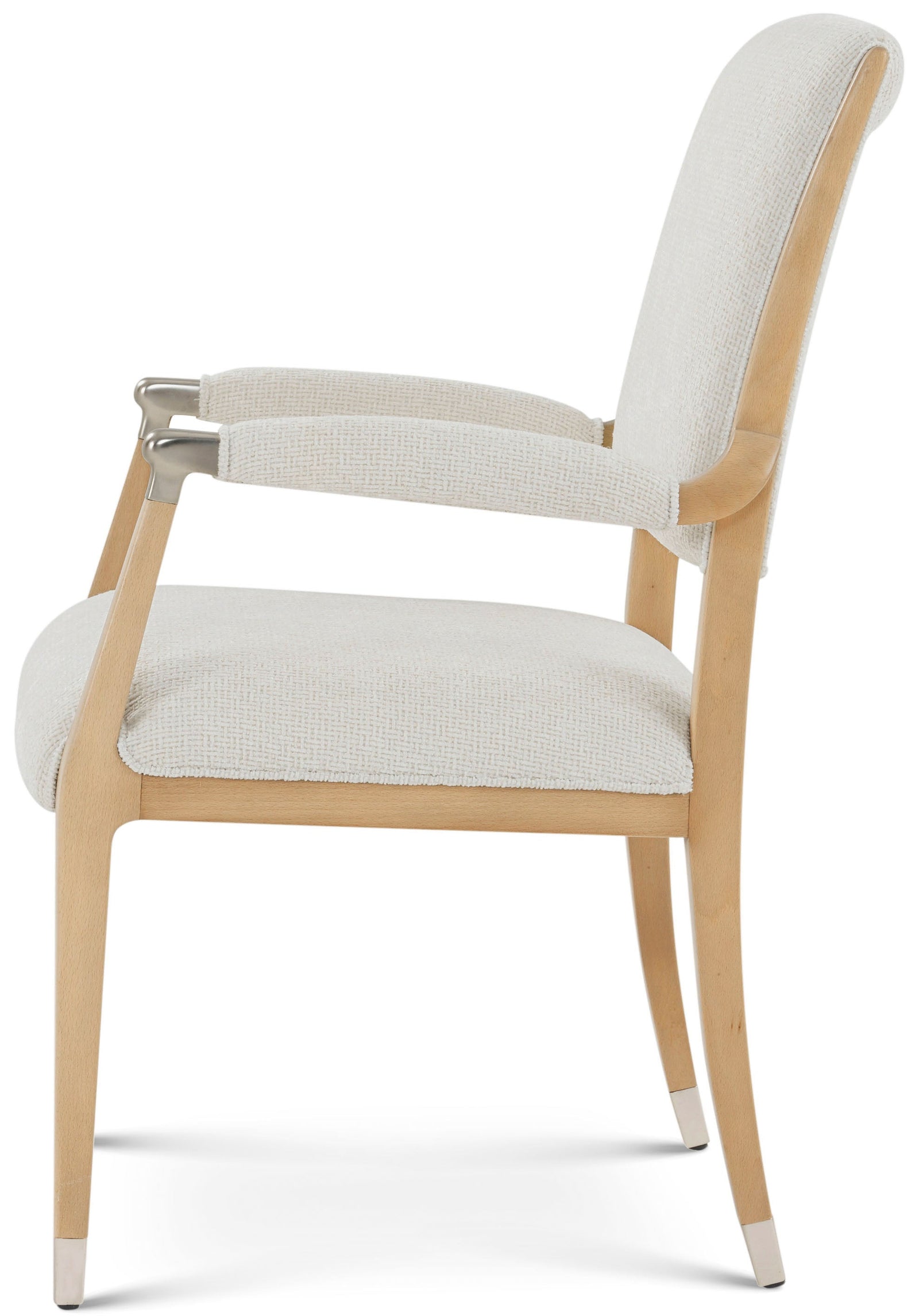 Theodore Alexander Origins Dining Armchair – side view
