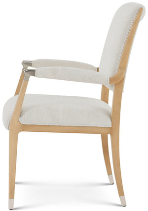 Theodore Alexander Origins Dining Armchair – side view